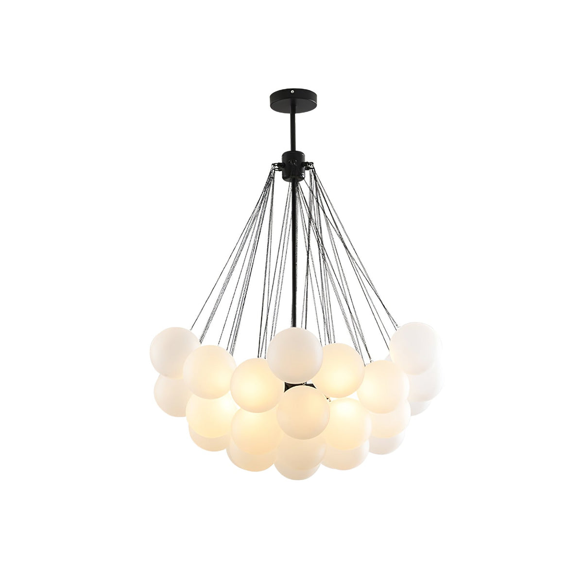 Bulle Frosted Glass Bubble Chandelier
