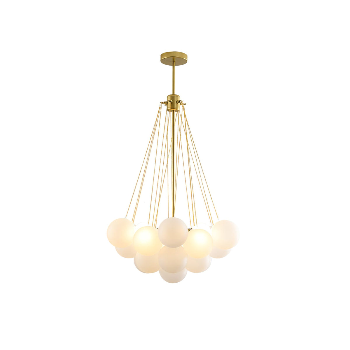 Bulle Frosted Glass Bubble Chandelier
