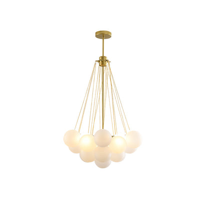 Bulle Frosted Glass Bubble Chandelier