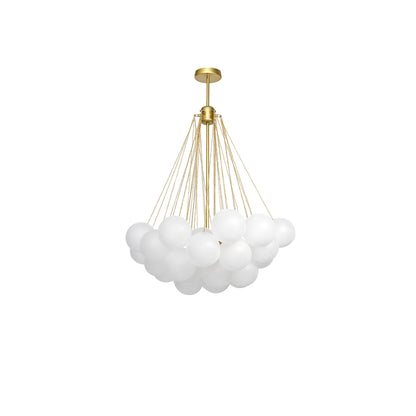 Bulle Frosted Glass Bubble Chandelier