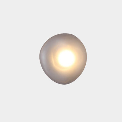 Opaline Blown Glass Wall Sconce