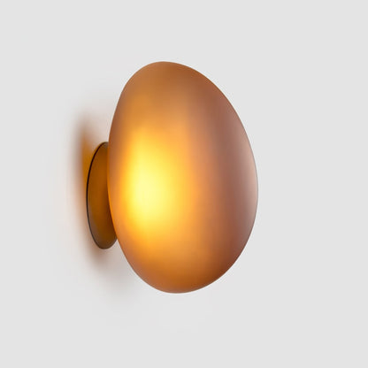 Opaline Blown Glass Wall Sconce