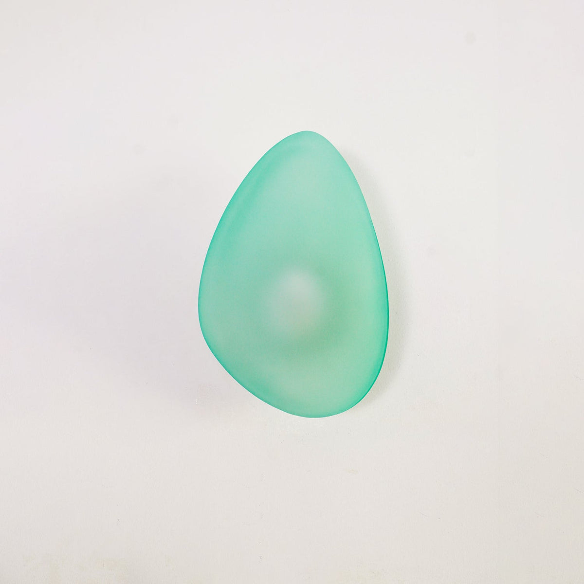 Opaline Blown Glass Wall Sconce