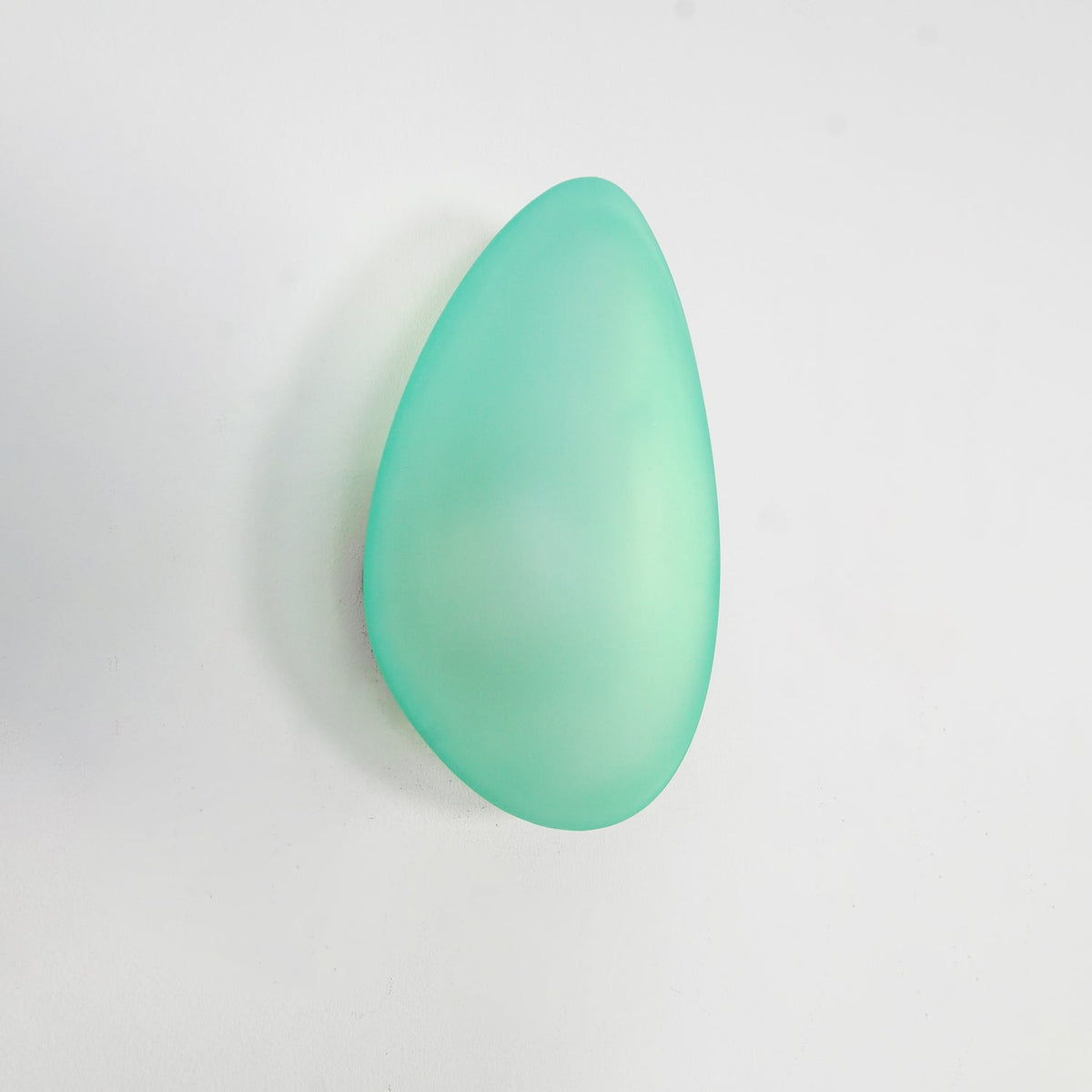 Opaline Blown Glass Wall Sconce