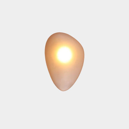 Opaline Blown Glass Wall Sconce