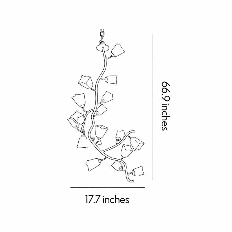 Fleur Branch Pendant Chandelier