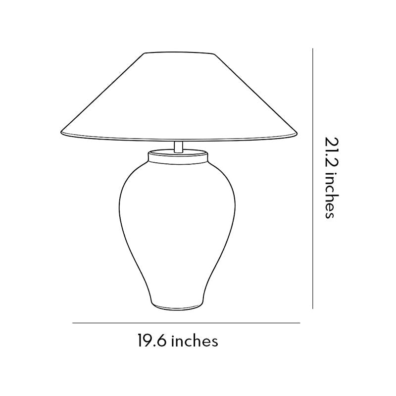 Elowen Pottery Table Lamp