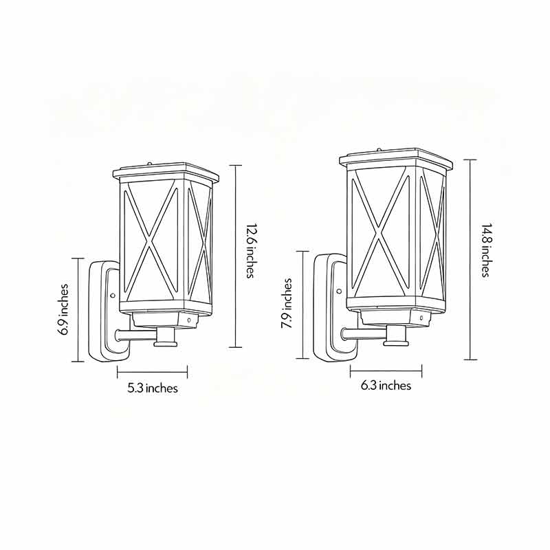 Blaise Solar Outdoor Wall Light