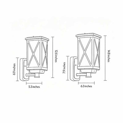 Blaise Solar Outdoor Wall Light