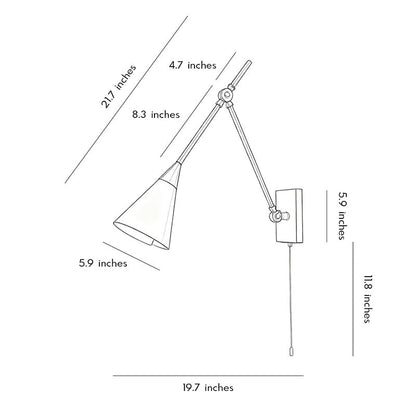 Emerson Swing Arm Sconce