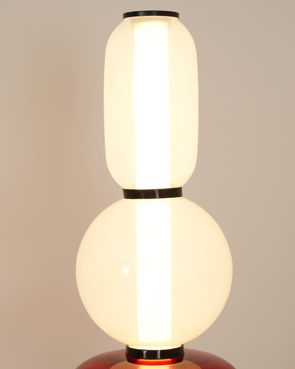 Bijou Hand Blown Glass Floor Lamp