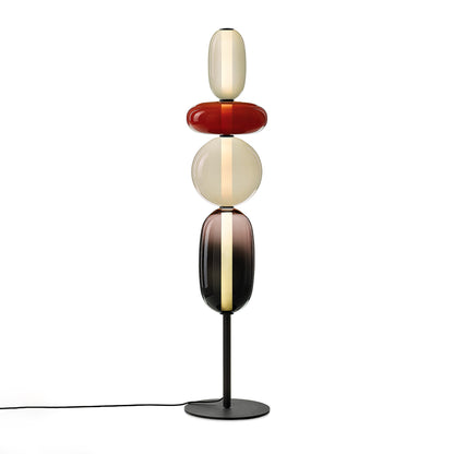 Bijou Hand Blown Glass Floor Lamp