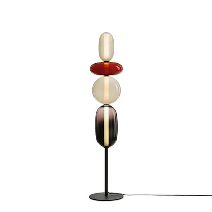 Bijou Hand Blown Glass Floor Lamp