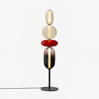 Bijou Hand Blown Glass Floor Lamp