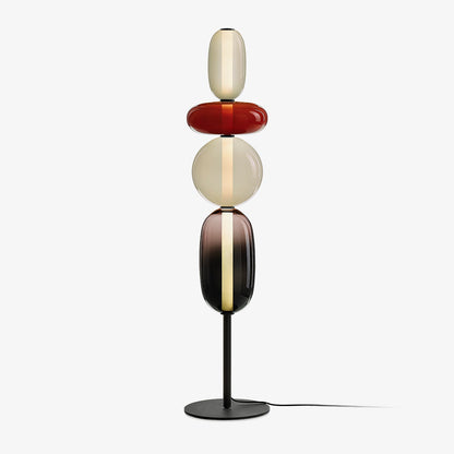 Bijou Hand Blown Glass Floor Lamp