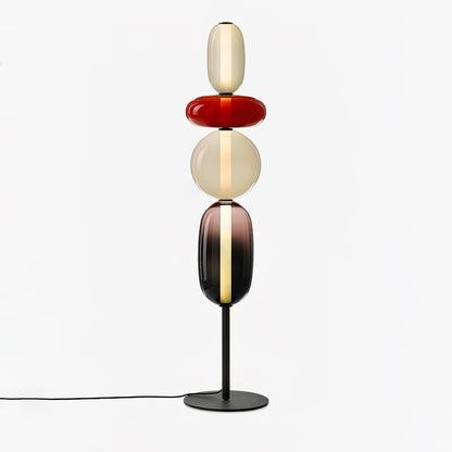 Bijou Hand Blown Glass Floor Lamp