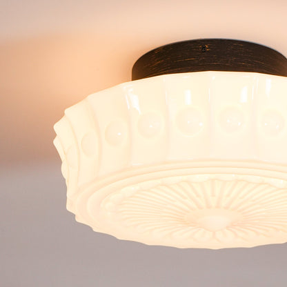 Hartwell Glass Flush Mount Ceiling Light