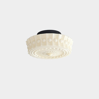 Hartwell Glass Flush Mount Ceiling Light