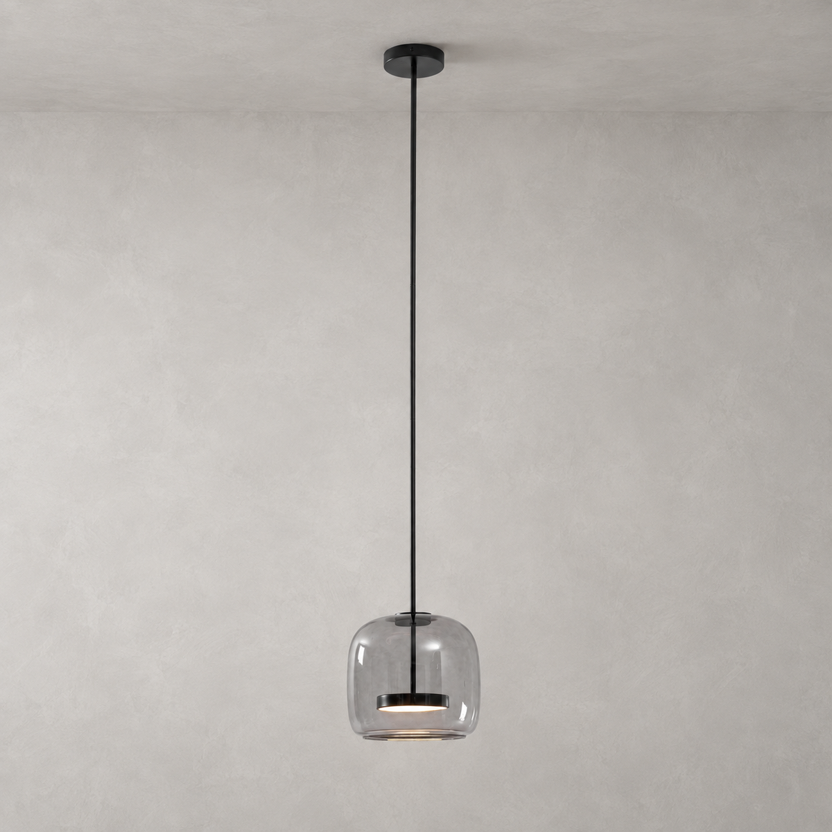 Orbe Hand Blown Glass Pendant Light