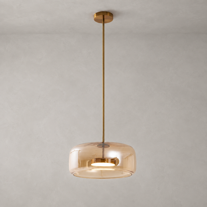 Orbe Hand Blown Glass Pendant Light