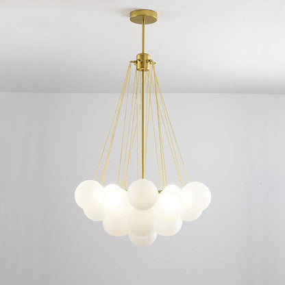 Bulle Frosted Glass Bubble Chandelier