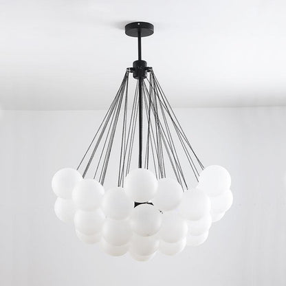 Bulle Frosted Glass Bubble Chandelier