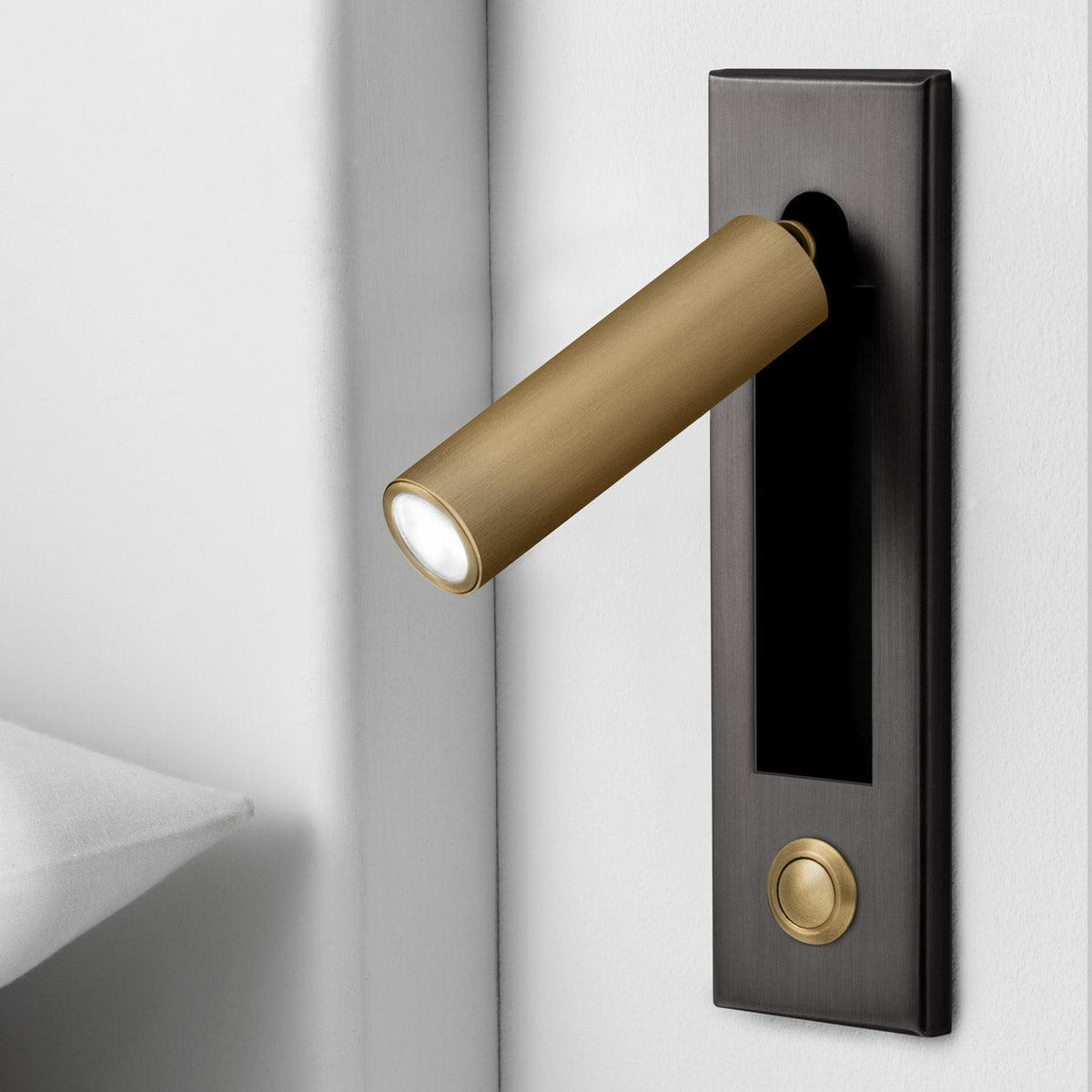 Lumo Recessed Bedside Reading Sconce