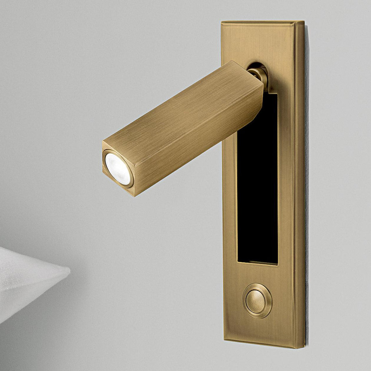 Lumo Recessed Bedside Reading Sconce