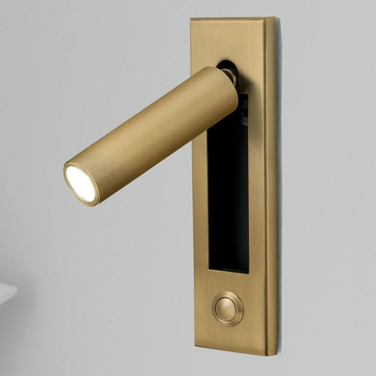 Lumo Recessed Bedside Reading Sconce