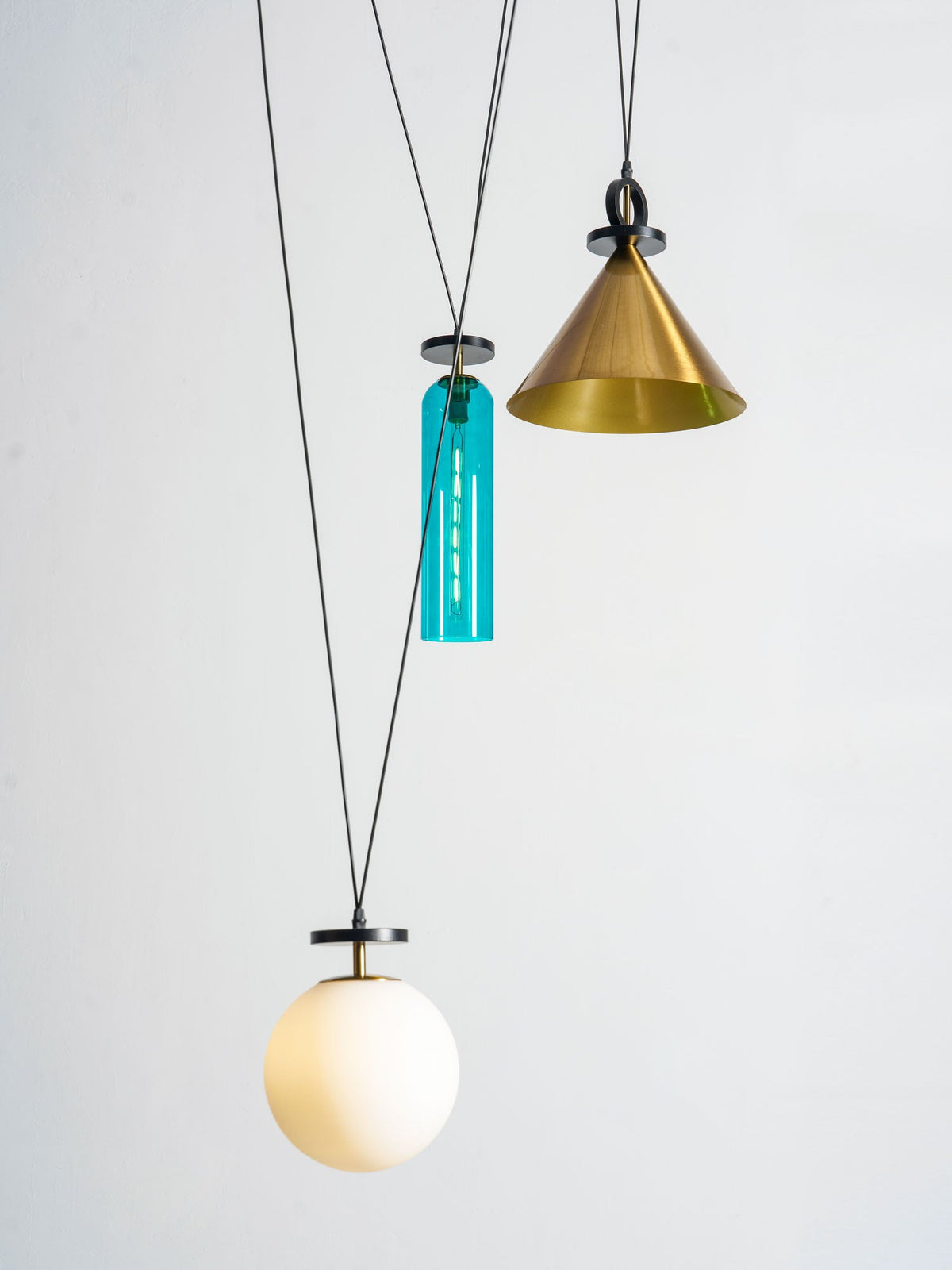 Kubik Geometric Modular Chandelier