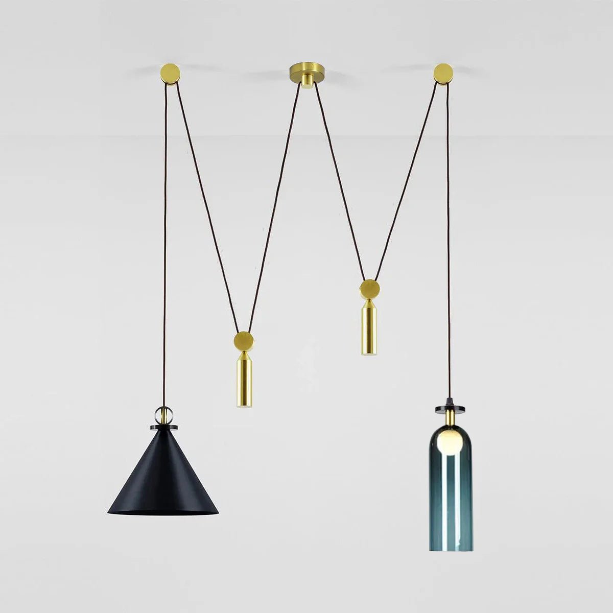Kubik Geometric Modular Chandelier