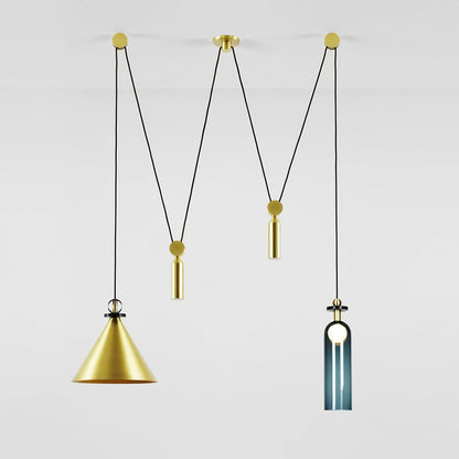 Kubik Geometric Modular Chandelier