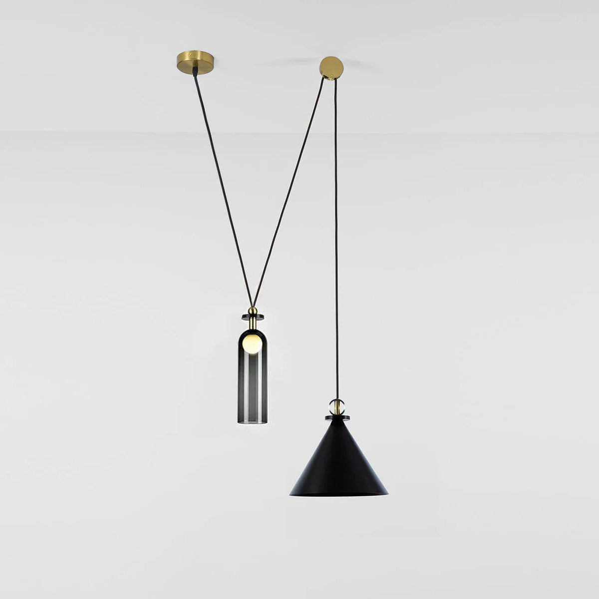 Kubik Geometric Modular Chandelier