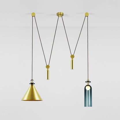 Kubik Geometric Modular Chandelier