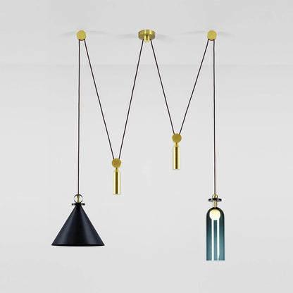 Kubik Geometric Modular Chandelier