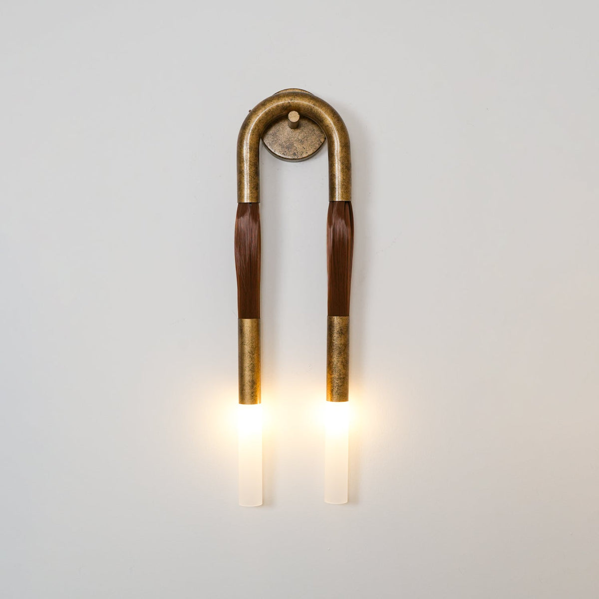 Palomino Faux Horsehair Wall Sconce