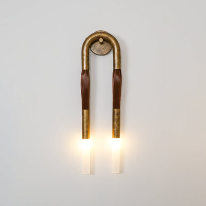 Palomino Faux Horsehair Wall Sconce