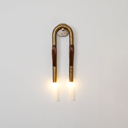 Palomino Faux Horsehair Wall Sconce