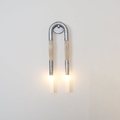 Palomino Faux Horsehair Wall Sconce