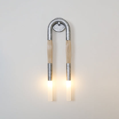Palomino Faux Horsehair Wall Sconce