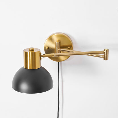 Swivo Plug In Swing Arm Wall Lamp