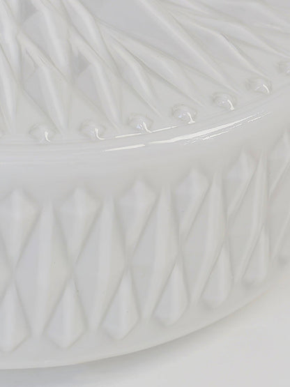 Celestine Glass Drum LED Flush Mount Ceiling Light
