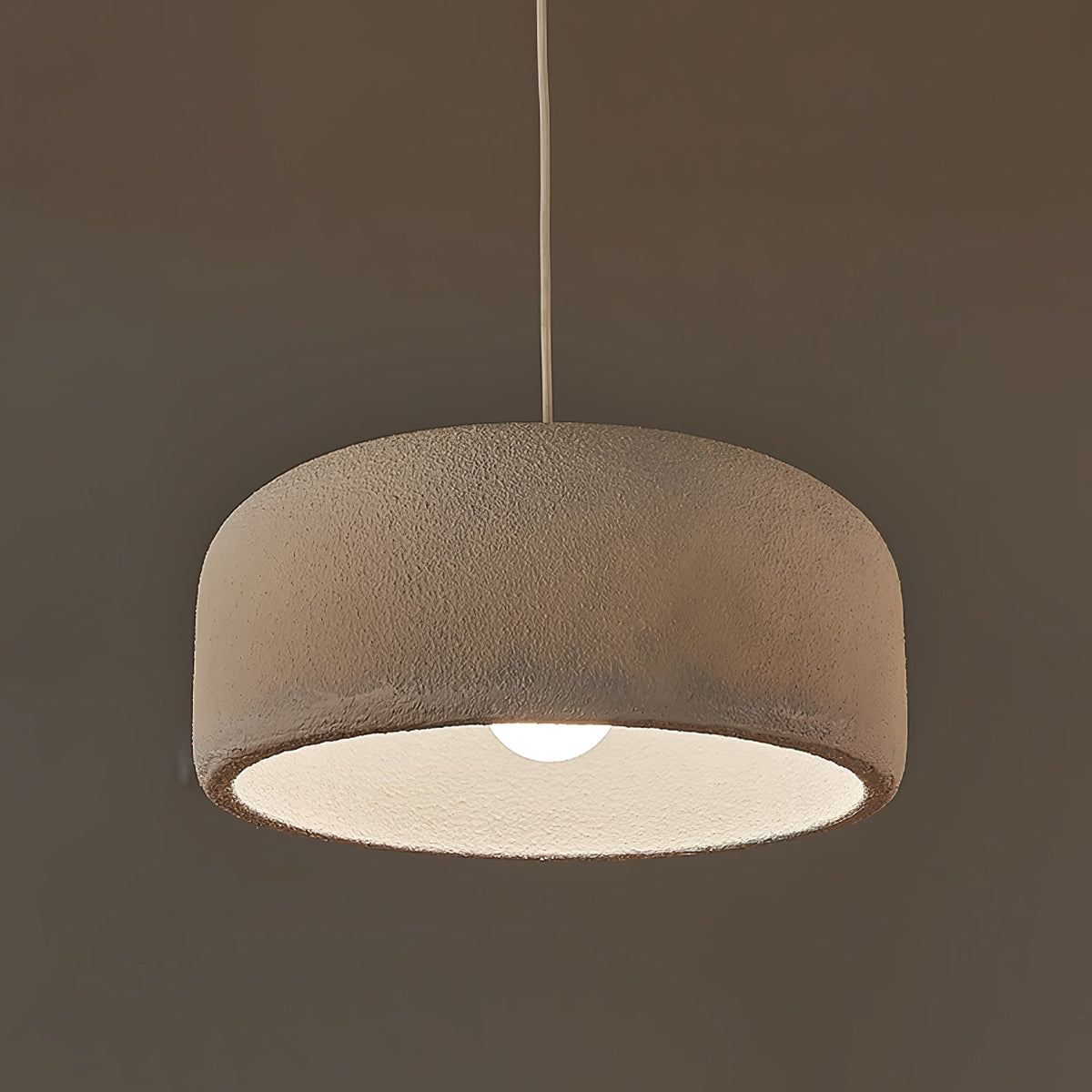 Maelis Resin Dome Pendant Light