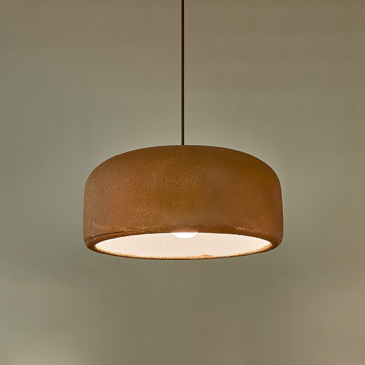 Maelis Resin Dome Pendant Light