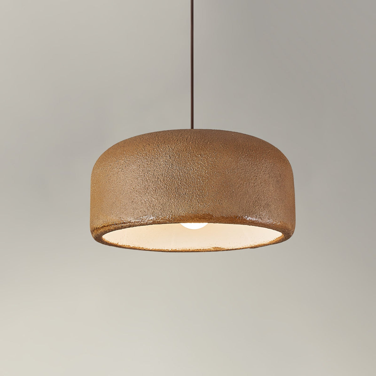 Maelis Resin Dome Pendant Light