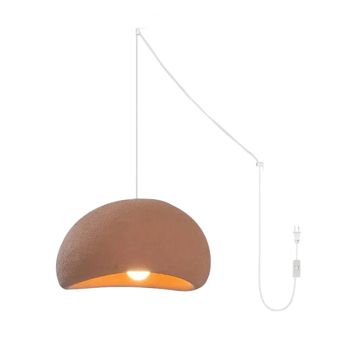 Thessaly Cloud Plug In Swag Pendant Light