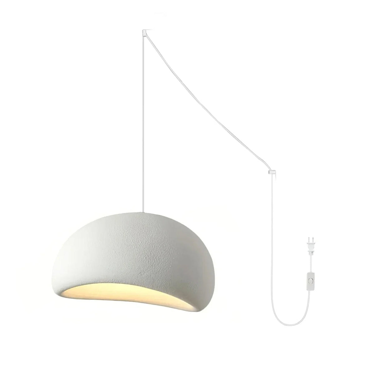 Thessaly Cloud Plug In Swag Pendant Light