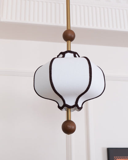 Yuki Fabric Lantern Pendant Light
