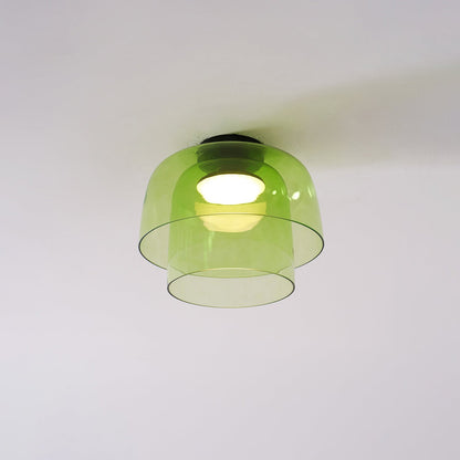 Tiera Layered Glass Ceiling Light