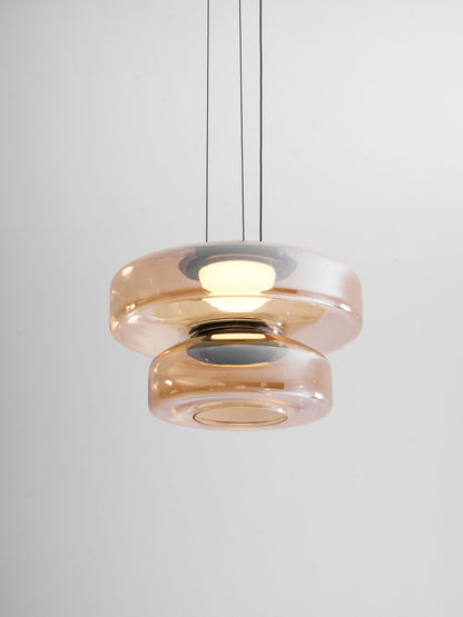 Echelon Layered Glass Pendant Light